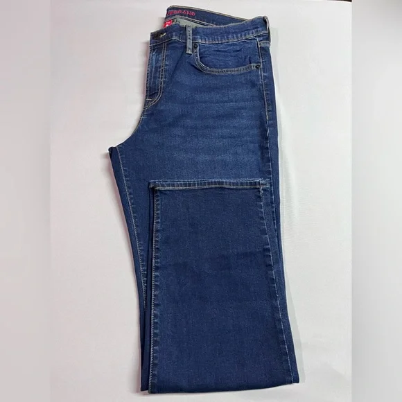 Lucky Brand Mid Rise Straight Blue Jeans 14/32 . NWT - Picture 3 of 4